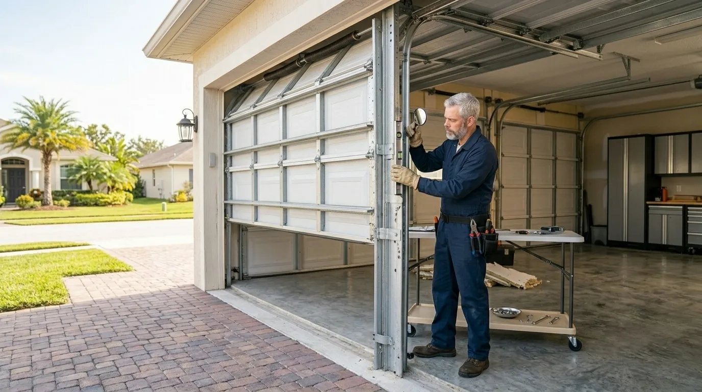 Repaired & tested - Santa Monica garage door service