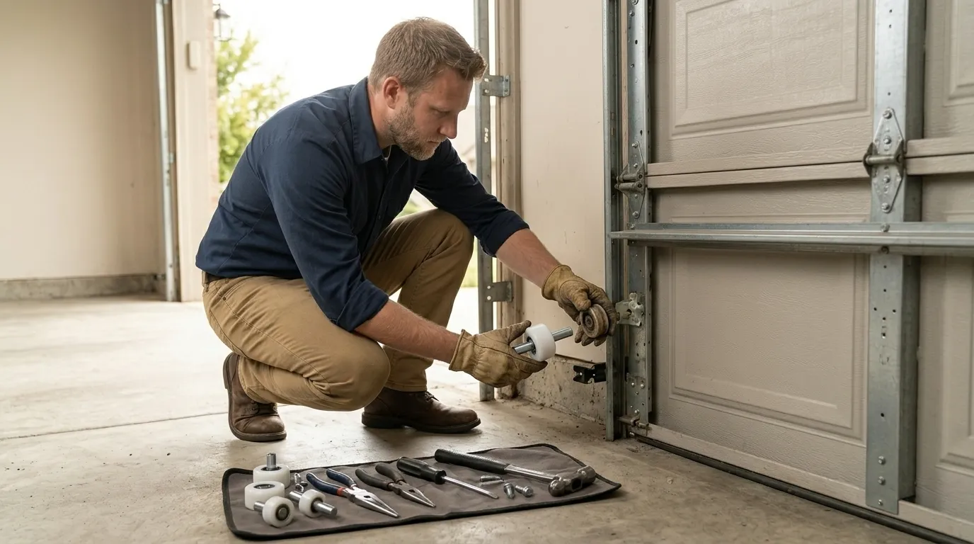Repaired & tested - Santa Monica garage door service