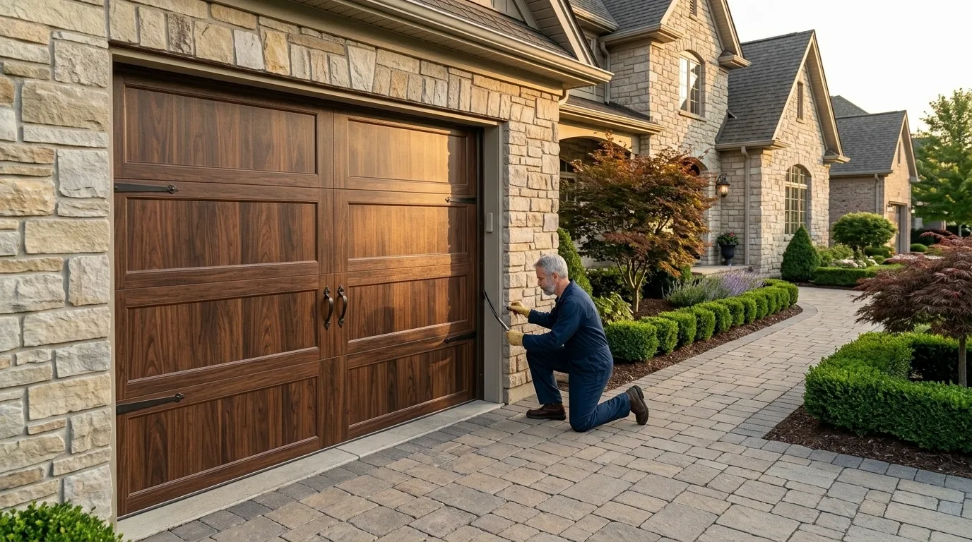 Repaired & tested - Santa Monica garage door service