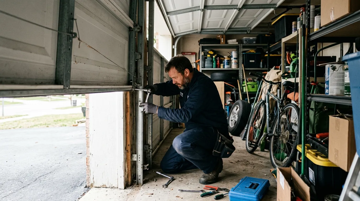 Repaired & tested - Santa Monica garage door service