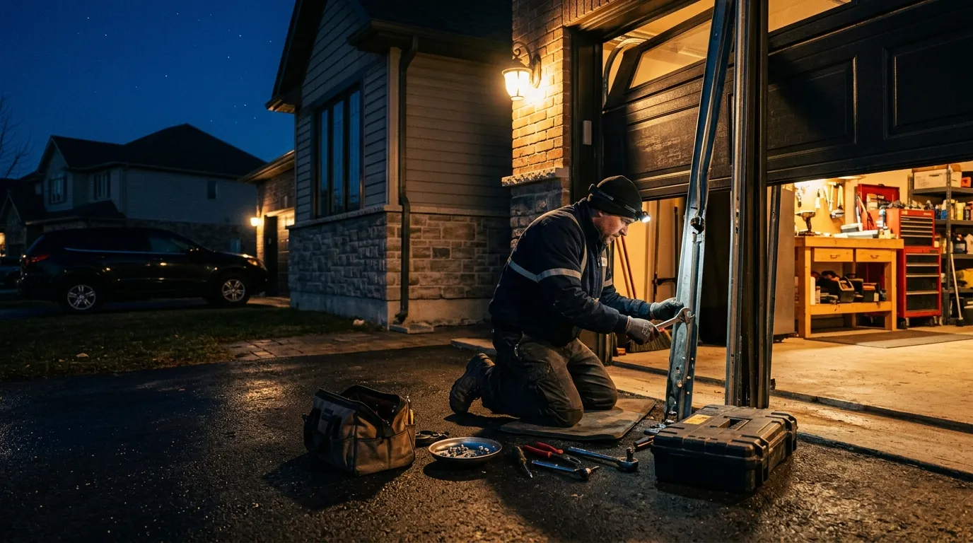 Repaired & tested - Santa Monica garage door service