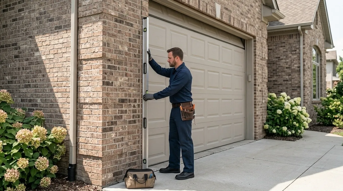 Carriage style garage door