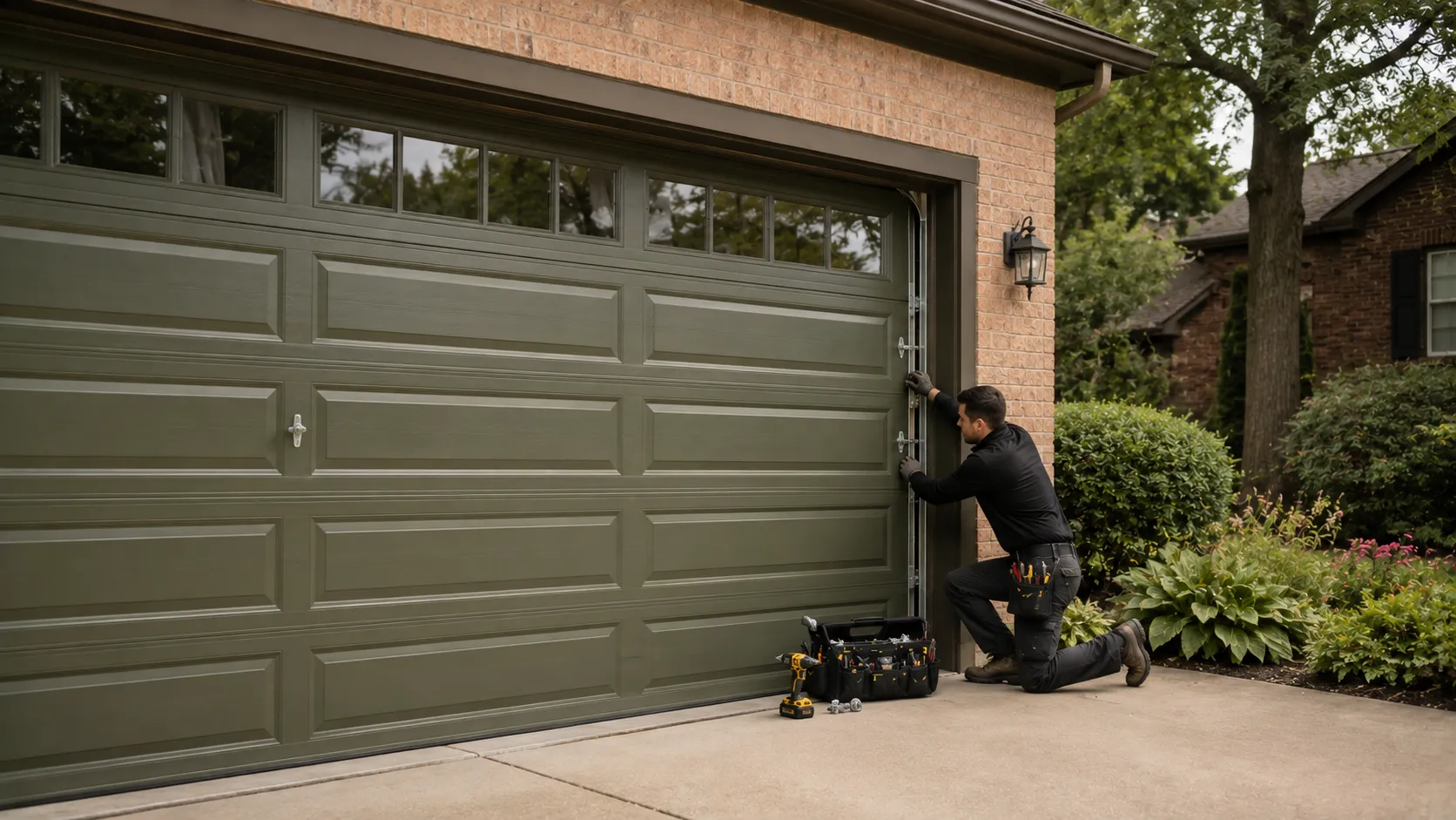 Garage Door Roller Replacement, Compton